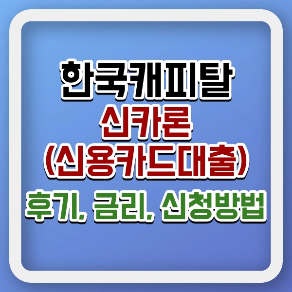 한국캐피탈 신카론 대표사진